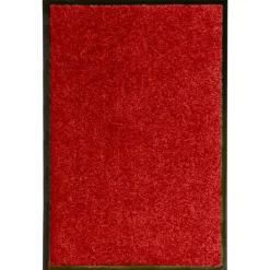 vidaXL Decoración-Felpudo lavable 40x60 cm