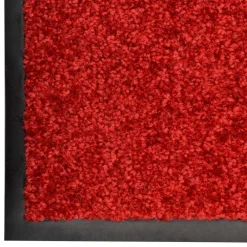 vidaXL Decoración-Felpudo lavable 40x60 cm
