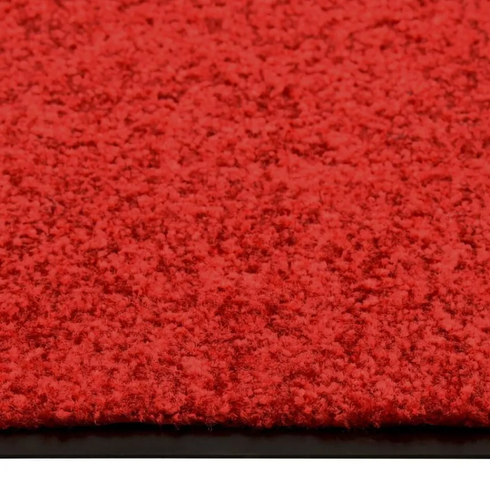 vidaXL Decoración-Felpudo lavable 40x60 cm