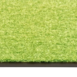 vidaXL Felpudo lavable 40x60 cm Verde New