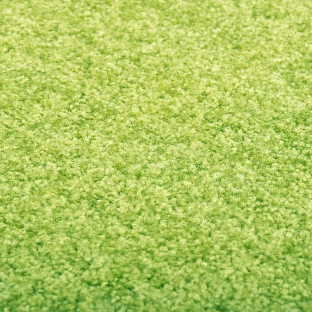 vidaXL Felpudo lavable 40x60 cm Verde New