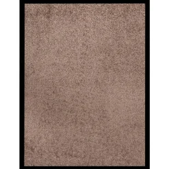 vidaXL Decoración-Felpudo marrón 40x60 cm