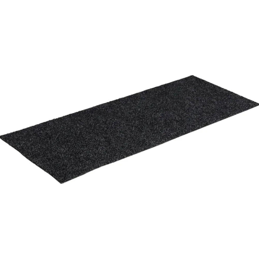 vidaXL Productos Del Hogar-Felpudos autoadhesivos para escaleras, 15 unidades, 60 x 25 cm, , rectangulares