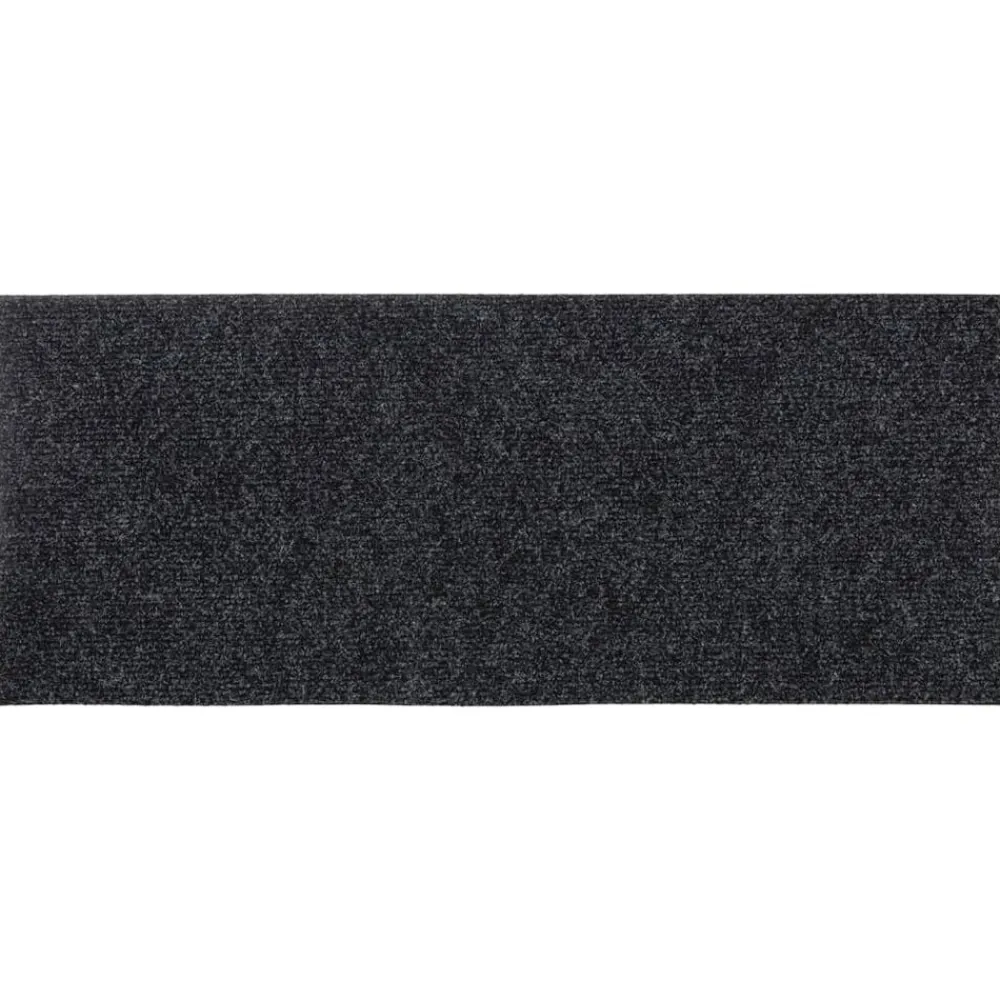 vidaXL Productos Del Hogar-Felpudos autoadhesivos para escaleras, 15 unidades, 60 x 25 cm, , rectangulares