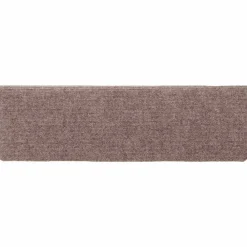 vidaXL Felpudos autoadhesivos para escaleras, 15 unidades, 65 x 21 x 4 cm, borde rectangular marrón claro Crema Clearance