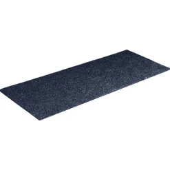 vidaXL Felpudos autoadhesivos para escaleras, 15 unidades, 60 x 25 cm, , rectangulares gris azul Sale