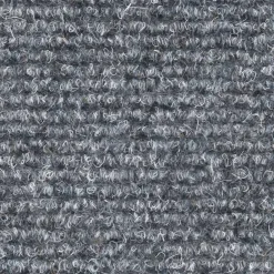 vidaXL Felpudos autoadhesivos para escaleras, 15 unidades, 56 x 17 x 3 cm, , semicirculares Gris claro New