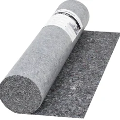 vidaXL Productos Del Hogar-Fieltro antideslizante de pintor 50 m 280 g/m² gris