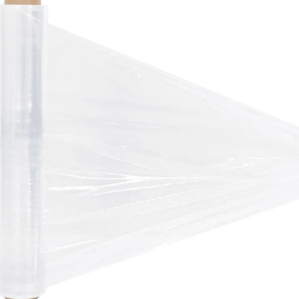 vidaXL Film estirable 2 unidades 20 μm 50 cm x 150 m Transparente Hot