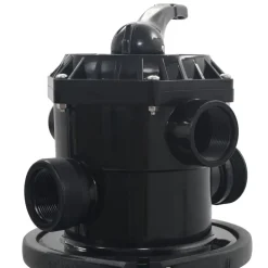 vidaXL Filtro de arena de piscina válvula de 6 posiciones azul 560 mm Sale