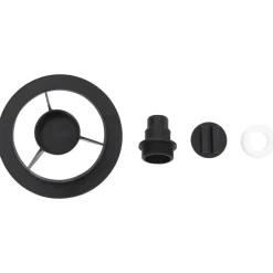 vidaXL Filtro de arena para piscinas con válvula de 6 vías negro Outlet