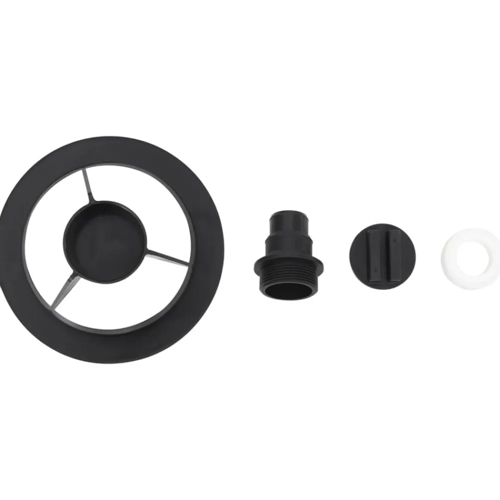 vidaXL Filtro de arena para piscinas con válvula de 6 vías negro Outlet
