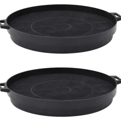 vidaXL Cocina Y Comedor-Filtros de carbón para camapana extractora 2 unidades 210 mm