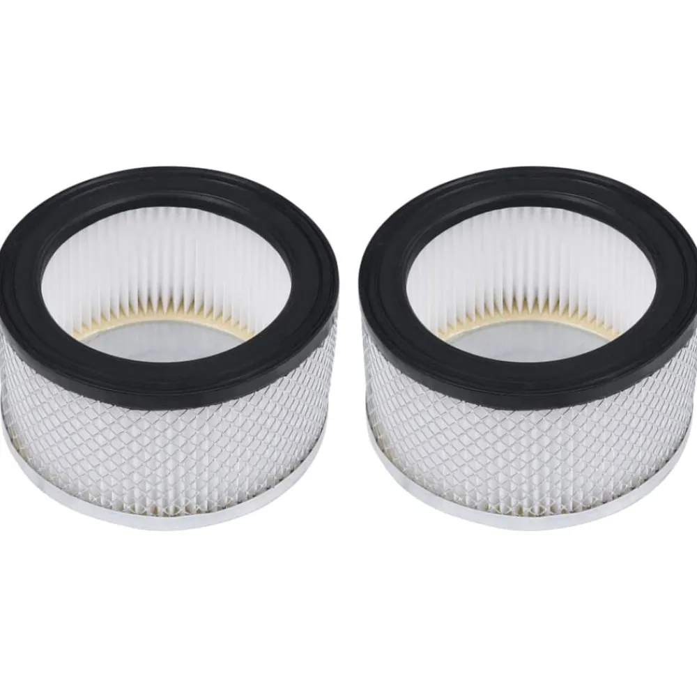 vidaXL Filtros HEPA para aspiradoras de ceniza 2 uds lavables Best