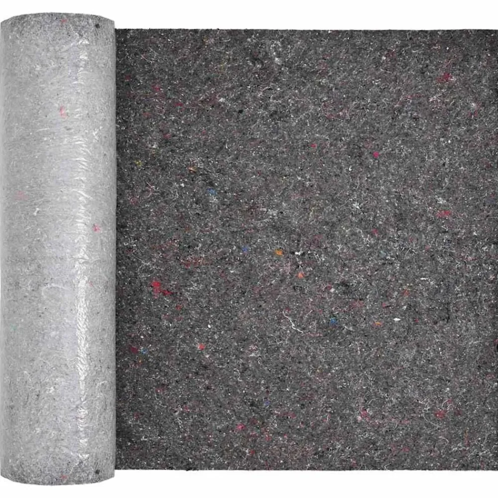 vidaXL Decoración-Fleece para el Jardín Gris 1 x 10 m Poliéster y Algodón