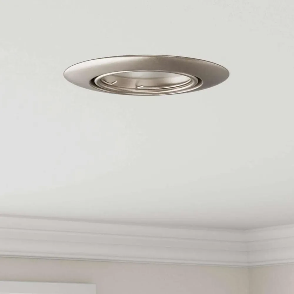 vidaXL Foco 6 pcs 9 x 9 x 2.5 cm Metal Plateado Outlet