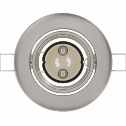 vidaXL Foco 6 pcs 9 x 9 x 2.5 cm Metal Plateado Outlet