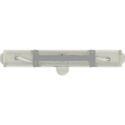 vidaXL Iluminación-Foco de techo con focos Níquel 38 x 6,5 x 11,5 cm Metal