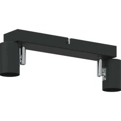 vidaXL Iluminación-Foco de techo con focos 26 x 6,5 x 11,5 cm Metal
