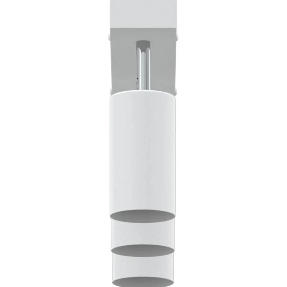vidaXL Foco de techo con focos 38 x 6 x 16 cm Metal White Outlet