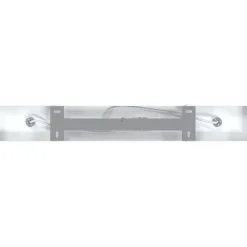 vidaXL Foco de techo con focos 38 x 6 x 16 cm Metal White Outlet