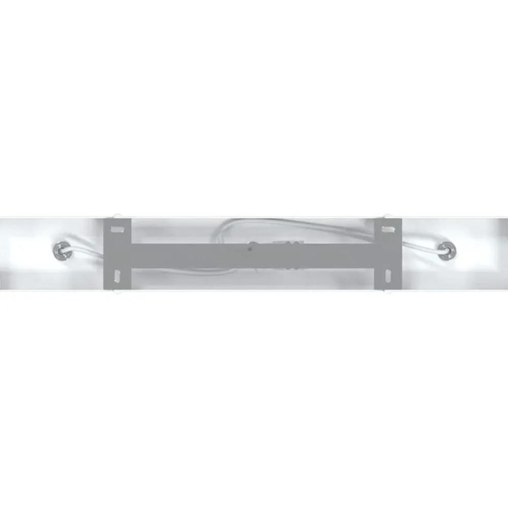 vidaXL Foco de techo con focos 38 x 6 x 16 cm Metal White Outlet