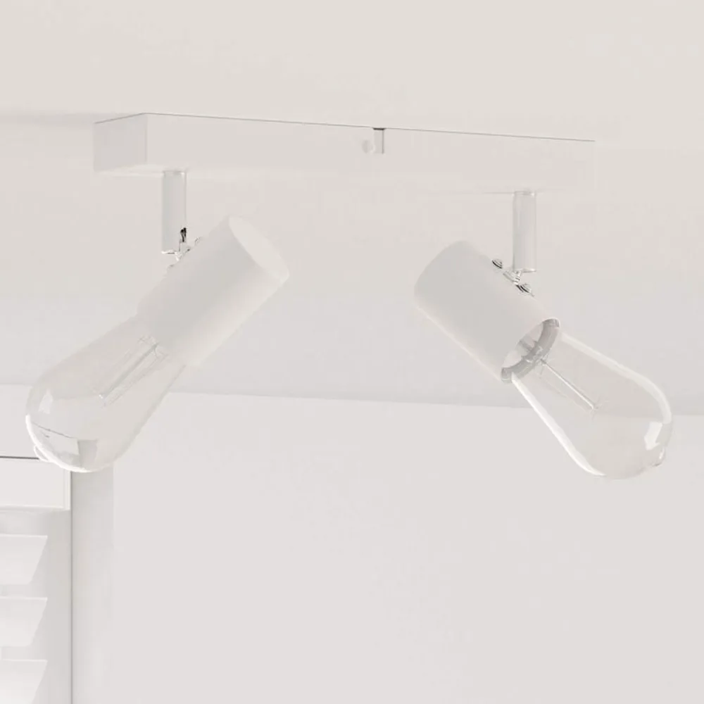 vidaXL Iluminación-Foco de techo con focos 26 x 6,5 x 11,5 cm Metal
