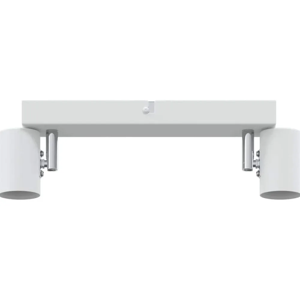vidaXL Iluminación-Foco de techo con focos 26 x 6,5 x 11,5 cm Metal
