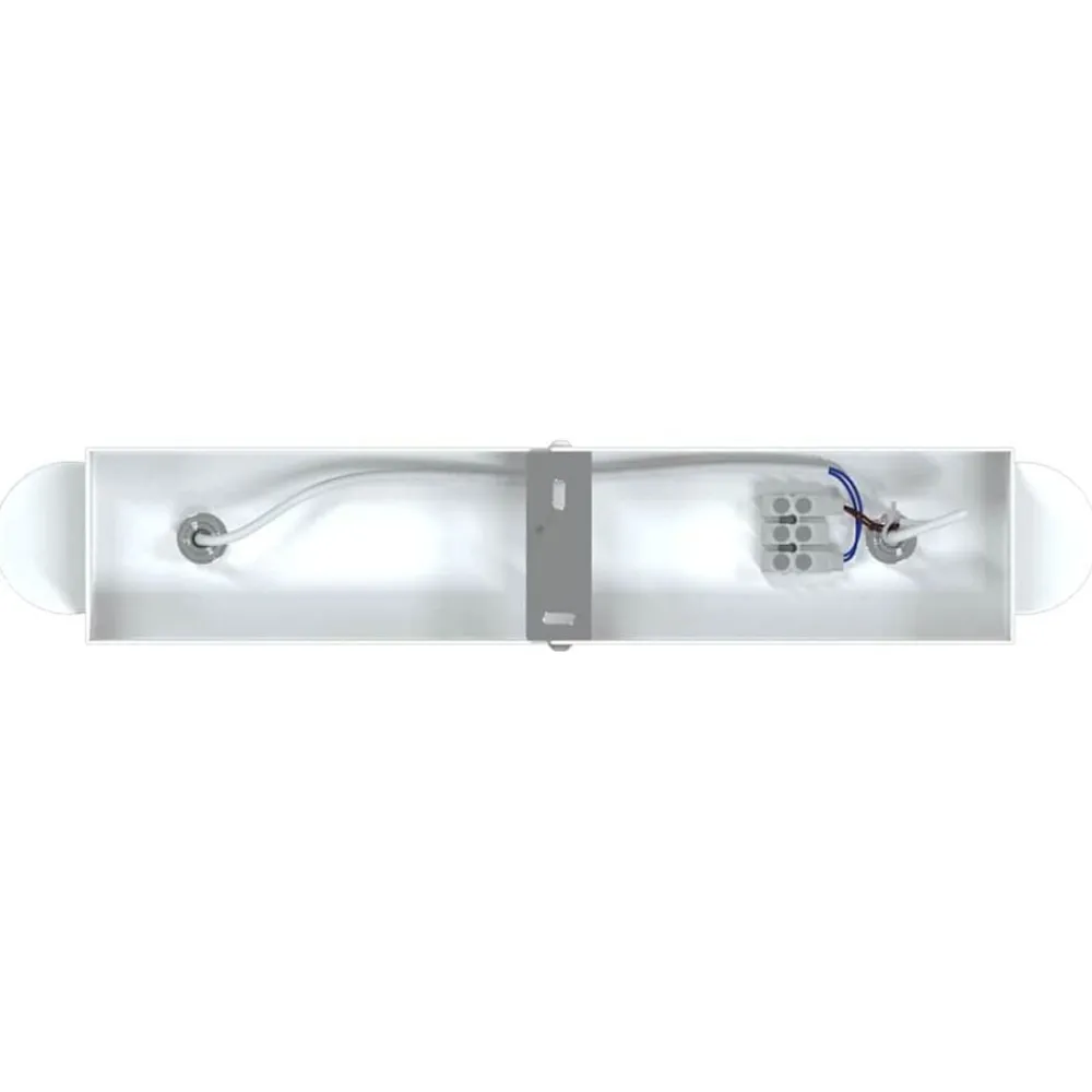 vidaXL Iluminación-Foco de techo con focos 26 x 6,5 x 11,5 cm Metal
