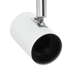 vidaXL Foco de techo con focos 73 x 6,5 x 11,5 cm Metal White Clearance