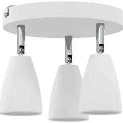 vidaXL Foco de techo con focos 19 x 19 x 14,5 cm Metal Discount