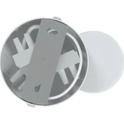 vidaXL Foco de techo con focos 6,5 x 6 x 11,5 cm Metal White Discount