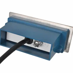 vidaXL Iluminación-Foco empotrable de escalera 2 LED 44x111x56 mm