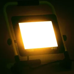 vidaXL Iluminación-Foco LED con asa 100 W blanco cálido