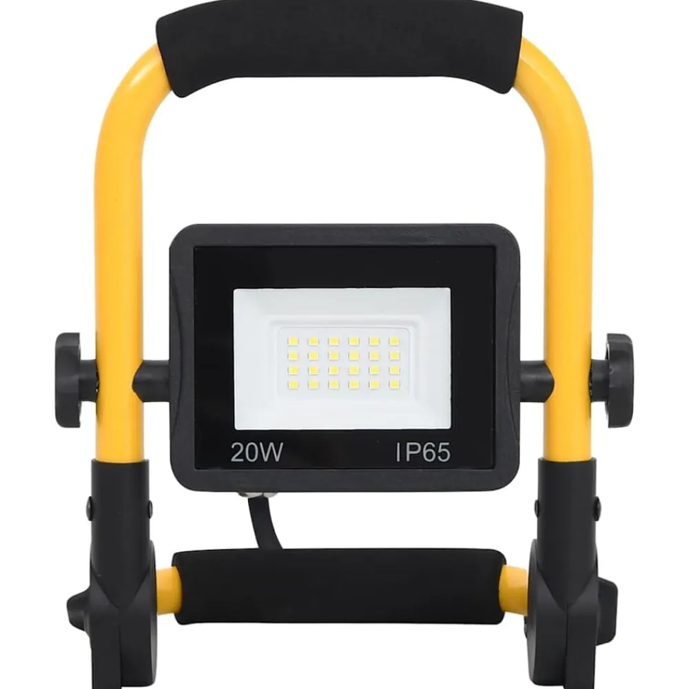 vidaXL Iluminación-Foco LED con asa 20 W blanco frío