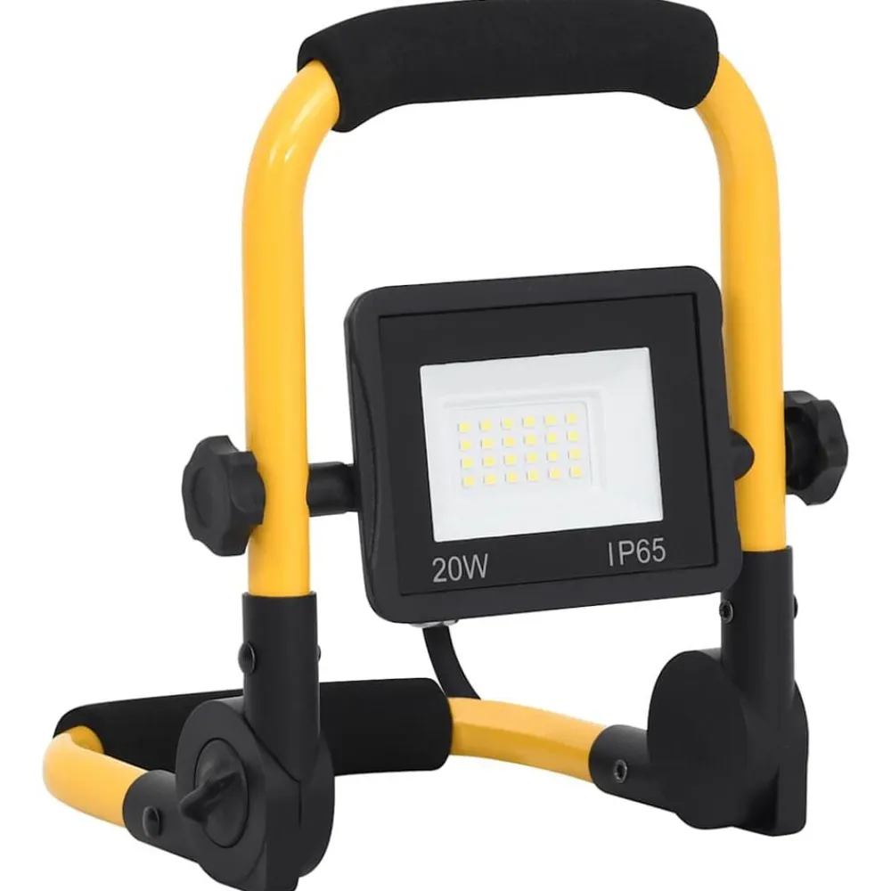 vidaXL Iluminación-Foco LED con asa 20 W blanco frío