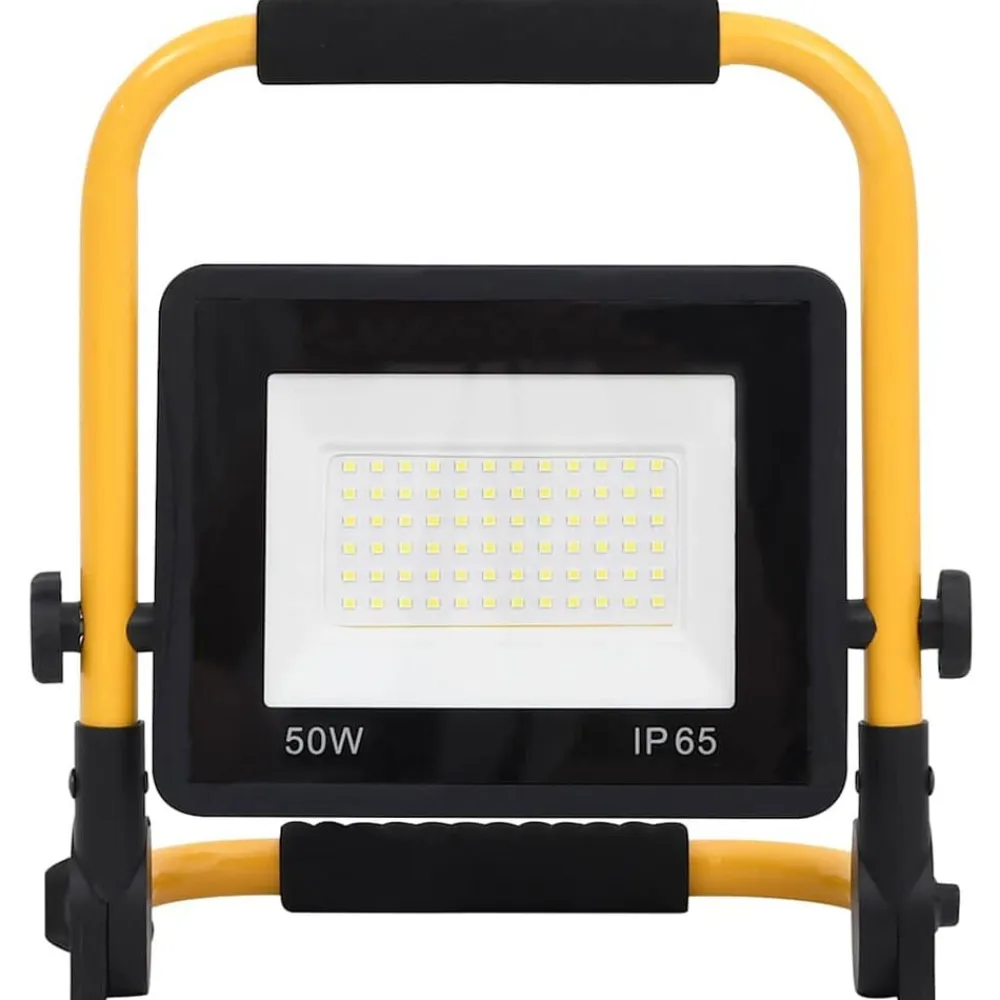vidaXL Iluminación-Foco LED con asa 50 W blanco frío