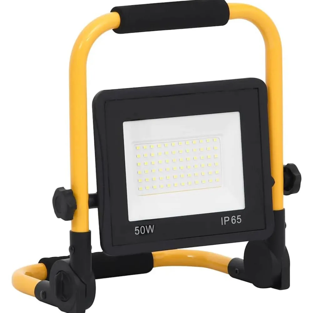 vidaXL Iluminación-Foco LED con asa 50 W blanco frío