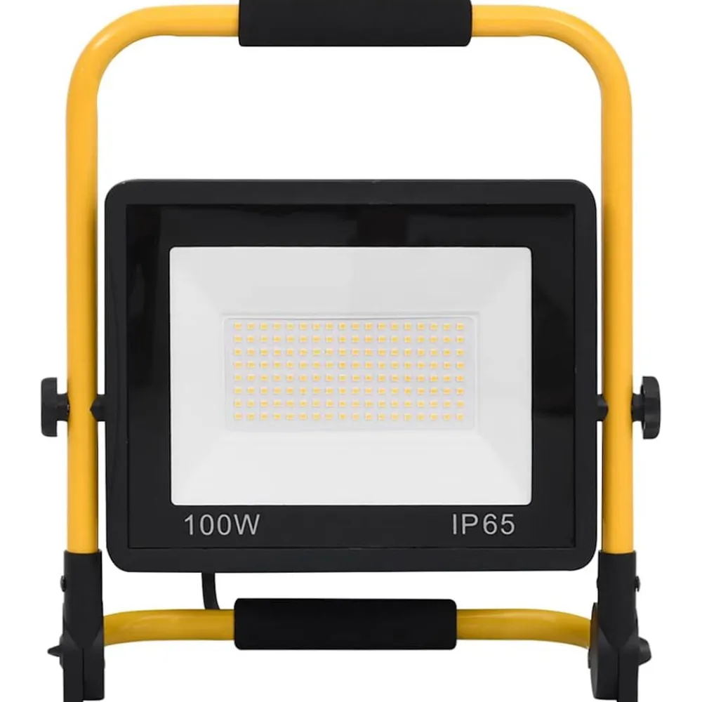 vidaXL Foco LED con asa 100 W blanco frío Blanco frío Outlet