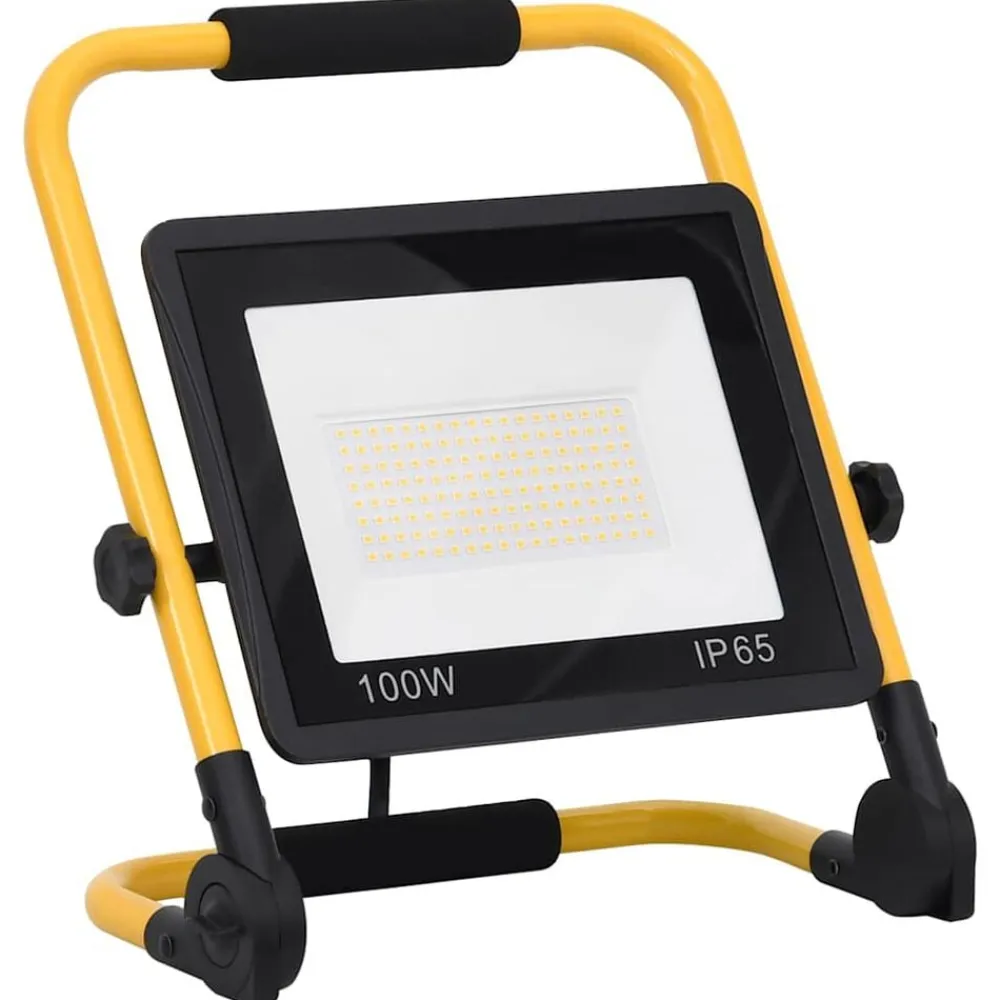 vidaXL Foco LED con asa 100 W blanco frío Blanco frío Outlet