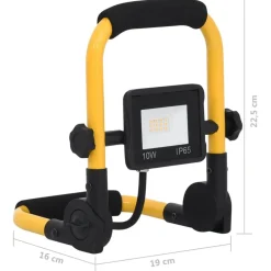 vidaXL Iluminación-Foco LED con asa 10 W blanco frío