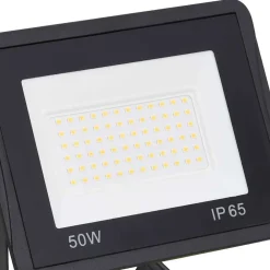 vidaXL Foco LED con asa 2x50 W blanco cálido Blanco cálido