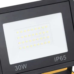 vidaXL Iluminación-Foco LED con asa 2x30 W blanco frío