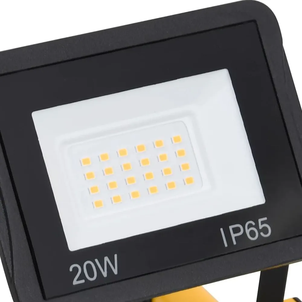 vidaXL Iluminación-Foco LED con asa 2x20 W blanco frío