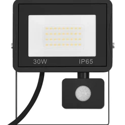 vidaXL Foco LED con sensor 30 W blanco cálido Blanco cálido New