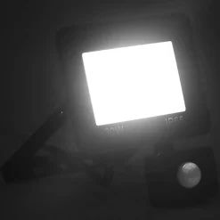 vidaXL Iluminación-Foco LED con sensor 30 W blanco frío