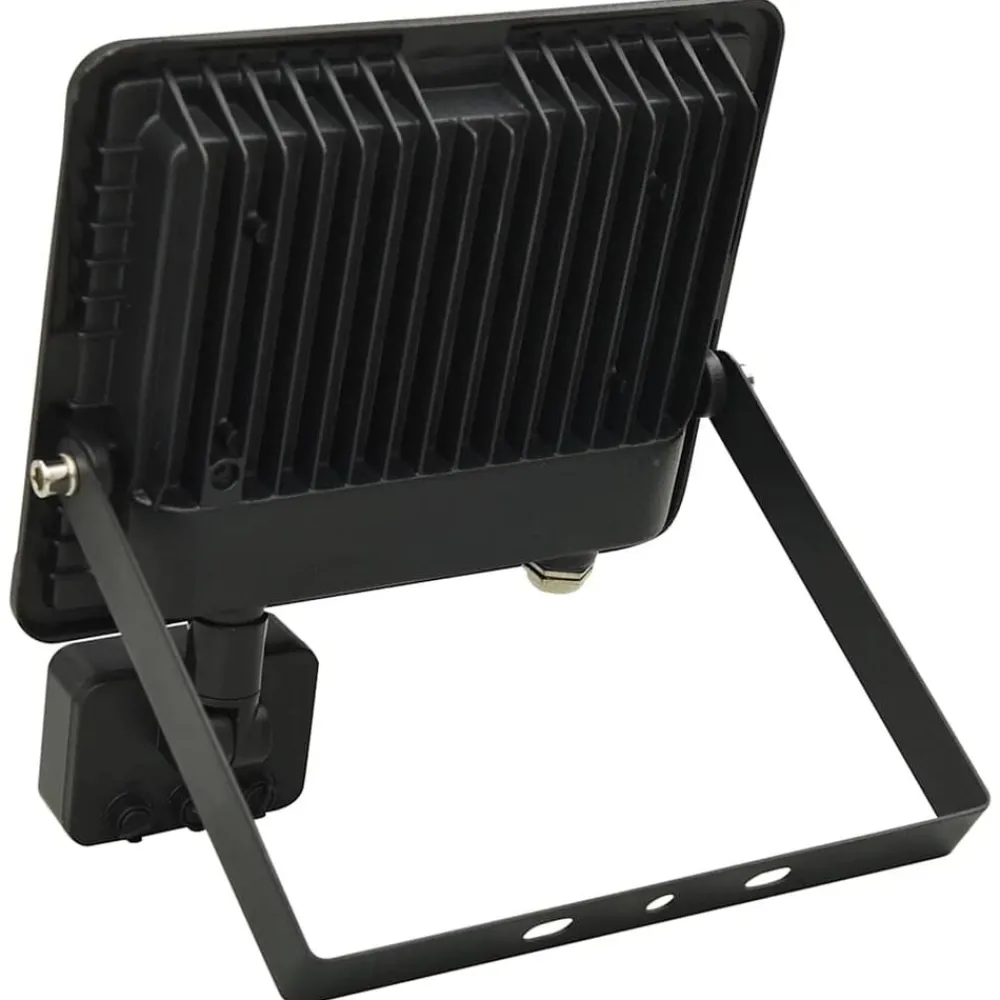 vidaXL Iluminación-Foco LED con sensor 50 W blanco cálido
