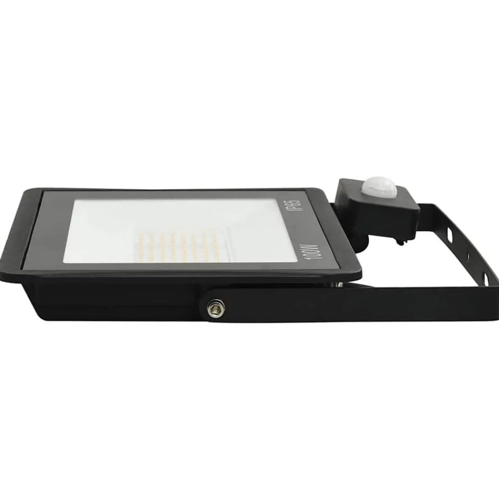 vidaXL Iluminación-Foco LED con sensor 100 W blanco cálido