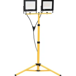 vidaXL Foco LED con trípode 2x100 W blanco frío Blanco fr&iacute;o Discount