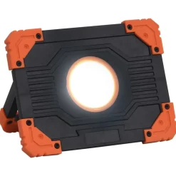 vidaXL Iluminación-Foco LED portátil ABS 10 W blanco frío